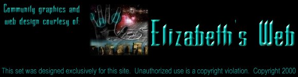 Elizabeth's Web Logo - A FortuneCity Web Site